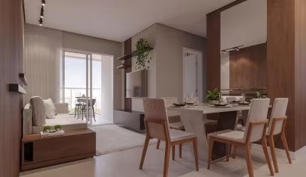 Apartamento com 2 quartos à venda na Rua Francisco Balchak, Boa Vista, Curitiba por R$ 428.610