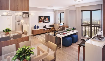 Apartamento com 2 quartos à venda na Rua Monsenhor Ivo Zanlorenzi, Ecoville, Curitiba por R$ 449.200