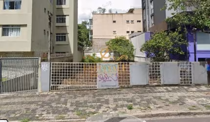 Terreno comercial para alugar na Rua Francisco Rocha, Bigorrilho, Curitiba por R$ 4.300