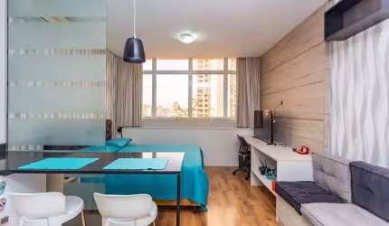 Apartamento com 1 quarto para alugar na Rua Visconde de Nacar, Centro, Curitiba por R$ 1.890