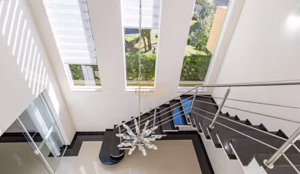 Casa em condomínio fechado com 5 quartos para alugar na Avenida Vereador Toaldo Túlio, Santa Felicidade, Curitiba por R$ 9.800