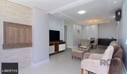 Excelente apartamento de 109,37m² com 3 dormitórios e 1 vaga de garagem.