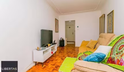 Apartamento térreo 67m² - 2 dormitórios e 1 vaga no bairro Higienópolis
