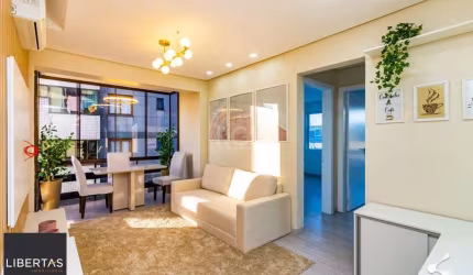 Apartamento para Venda - 62.17m², 2 dormitórios, 1 vaga - Petrópolis