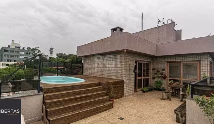 Cobertura para Venda - 207m², 3 dormitórios, sendo 1 suites, 2 vagas - Santa Tereza