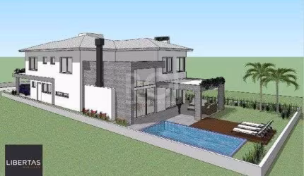 Casa Condominio para Venda - 386.79m², 4 dormitórios, sendo 4 suites, 2 vagas - Alphaville