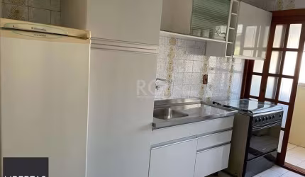 Apartamento de 1 dormitório mobiliado, sala, cozinha mobiliada