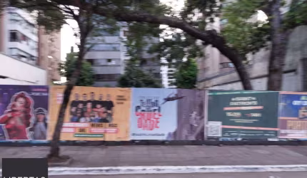 Terreno Bem localizado, 812,59 m², Carlos Gomes com a Nilo Peçanha.