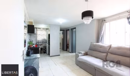Apartamento de 2 dormitórios com vaga rotativa no bairro Vila Nova Porto Alegre
