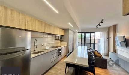 Boletto Imóveis vende lindo apartamento mobiliado, 2 dormitórios (2 suites) ,lav