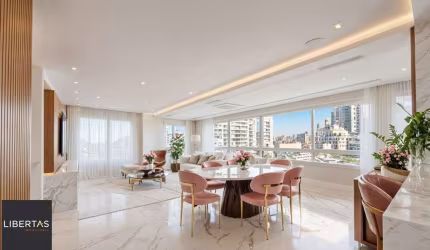 Apartamento alto padrão mobiliado com 3 suítes e 140 m² na Bela Vista