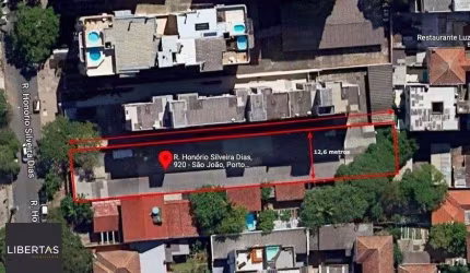 Terreno de 995,40m² no Bairro São João