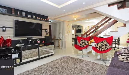 Casa Condominio para Venda - 241m², 3 dormitórios, sendo 1 suites, 2 vagas - Lomba Do Pinheiro