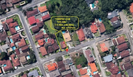 Terreno à venda, 532 m² por R$ 570.000,00 - Bom Retiro - Joinville/SC