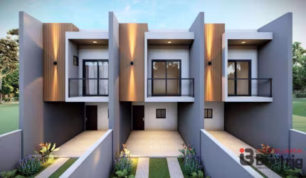 Casa com 3 dormitórios à venda, 109 m² por R$ 490.000,00 - Vila Nova - Joinville/SC