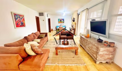 LOCAÇÃO ANUAL - Apartamento com 5 dormitórios para alugar, 208 m² por R$ 6.000/mês - Praia das Pitangueiras - Guarujá/SP