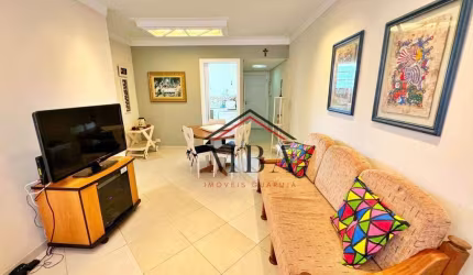 LOCAÇÃO ANUAL BEIRA MAR - REFORMADO - Apartamento com 3 dormitórios para alugar, 85 m² por R$ 4.500/mês - Praia das Pitangueiras - Guarujá/SP