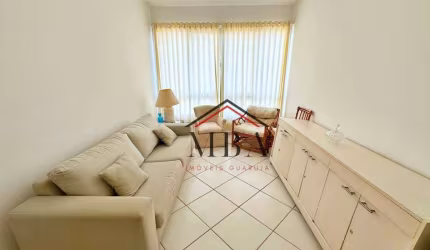 LOCAÇÃO ANUAL BEIRA MAR - Apartamento com 2 dormitórios para alugar, 85 m² por R$ 4.800/mês - Praia das Pitangueiras - Guarujá/SP