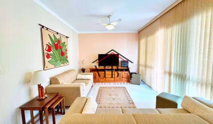 LOCAÇÃO ANUAL - Apartamento com 3 dormitórios para alugar, 160 m² por R$ 6.500/mês - Praia das Pitangueiras - Guarujá/SP