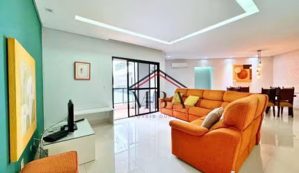 LOCAÇÃO ANUAL - Apartamento REFORMADO com 4 dormitórios para alugar, 132 m² por R$ 6.500/mês - Praia das Pitangueiras - Guarujá/SP