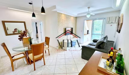 LOCAÇÃO ANUAL BEIRA MAR - Apartamento com 3 dormitórios para alugar, 89 m² por R$ 5.500/mês - Praia das Astúrias - Guarujá/SP