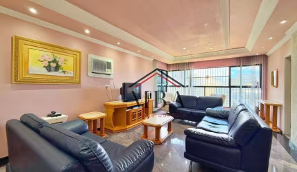 LOCAÇÃO ANUAL - Apartamento com 3 dormitórios para alugar, 140 m² por R$ 5.000/mês - Praia das Pitangueiras - Guarujá/SP
