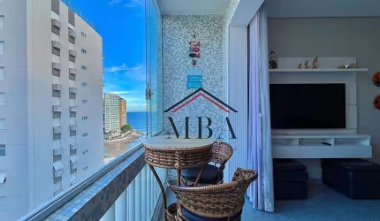 LOCAÇÃO ANUAL BEIRA MAR - Apartamento REFORMADO com 3 dormitórios para alugar, 90 m² por R$ 5.500/mês - Praia das Pitangueiras - Guarujá/SP