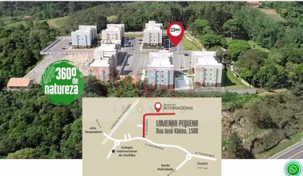 Apartamento para Venda em Almirante Tamandaré, Planta Almirante, 2 dormitórios, 1 banheiro, 1 vaga