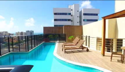 Apartamento 2 Quartos para Venda em Maceió, Jatiúca, 2 dormitórios, 1 suíte, 2 banheiros, 2 vagas