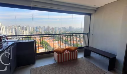 Apartamento para Locação em São Paulo, Campo Belo, 1 dormitório, 1 suíte, 2 banheiros, 1 vaga