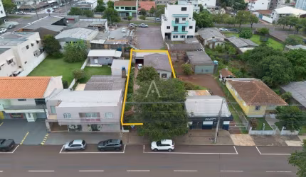 Terreno Comercial no Centro de Cascavel - Pr., com 513,50 m², por R$ 1.350.000,00