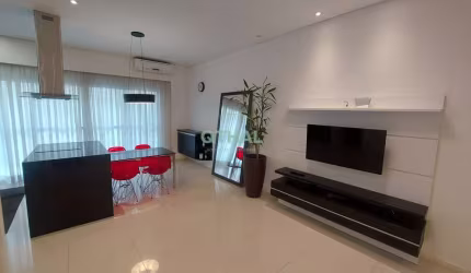 Apto Garden Mobiliado para Alugar de 148m² com 01 Dormitório, 01 suíte e 02 vagas na Aclimação.
