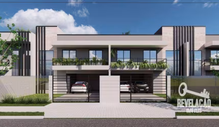Sobrado com 3 dormitórios à venda, 149 m² por R$ 890.000,00 - Cidade Jardim - São José dos Pinhais/PR