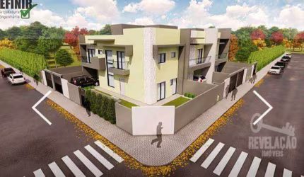 Sobrado com 2 dormitórios à venda, 143 m² por R$ 630.000,00 - Boqueirão - Curitiba/PR