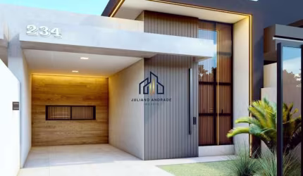 Casa com Área Gourmet no São Pedro SJP