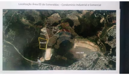 Terreno de 50.186 m² em Esmeraldas