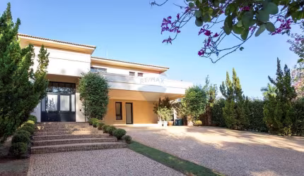 CASA A VENDA NO CONDOMÍNIO ASPEN, TERRENO 967,40 M2 E 495 M2 DE CONSTRUÇÃO 4 SUITES 6 VAGAS GARAGEM EM RIBEIRÃO PRETO - BONFIM PAULISTA