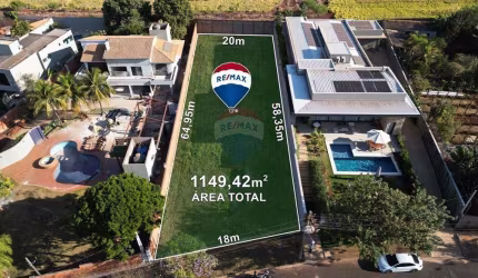Terreno a venda Condômino Royal Park, 1149,42m², Bonfim Paulista, Ribeirão Preto/SP