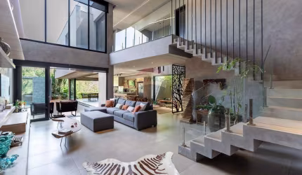 CASA CONTEMPORÂNEA NO ALPHAVILLE 3 - PROJETO DIFERENCIADO - 4 SUITES - R$3160.000,00