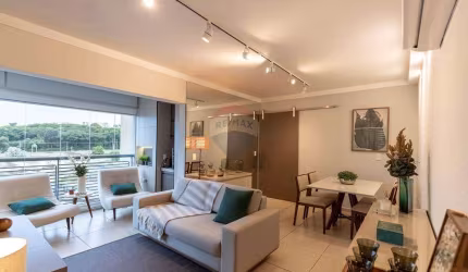 Apartamento a Venda no Jardim Botânico com 3 quartos, sendo 2 suítes e 1 escritório | Ed. Cabreúva | 2 vagas 94m²