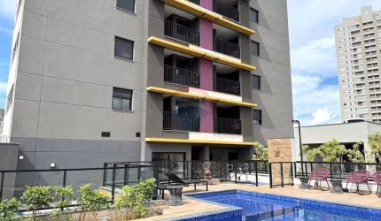 Apartamento à venda no Edifício Sette, Quinta da Primavera,  1 suíte, 44m², Ribeirão Preto/SP