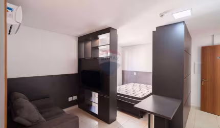 Flat à venda no Ed. Monte Santo, Nova Aliança, 1 suíte, 26m² Ribeirão Preto/SP