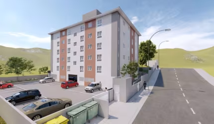 Apartamento com 2 quartos à venda na Rua Paulo Zimmermann, 233, Jardim Janaina, Biguaçu por R$ 226.759