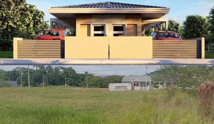 Casa com 2 quartos à venda na Servidão Romeu Manoel Martins, 9009, Forquilhas, São José por R$ 365.000