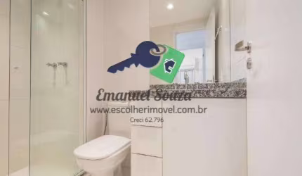 Apartamento para Venda em São Paulo, Chácara Santo Antônio (Zona Sul), 2 dormitórios, 1 suíte, 2 banheiros, 1 vaga