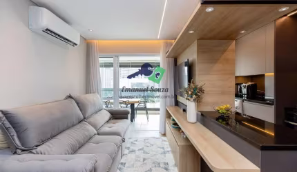 Apartamento para Venda em São Paulo, Chácara Santo Antônio (Zona Sul), 2 dormitórios, 1 suíte, 2 banheiros, 2 vagas