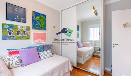 Apartamento reformado no Jardim Marajoara, 92m² e vista