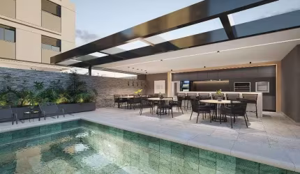 ARTSY - R$ 860.000 - Apartamento à venda, 2 quartos com sala estendida  (1 suíte), 2 vagas, Gleba P