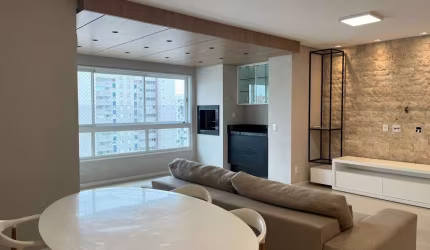 ELEGANCE - Apartamento para locação, Semi mobiliado - 3 dormitórios (1 suíte), 122m e 2 vagas de ga