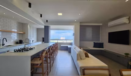 COSMOPOLITAN - R$ 890.000 - Apartamento MOBILIADO à venda, 2 quartos (1suíte), 78m², 2 Vagas, Gleba